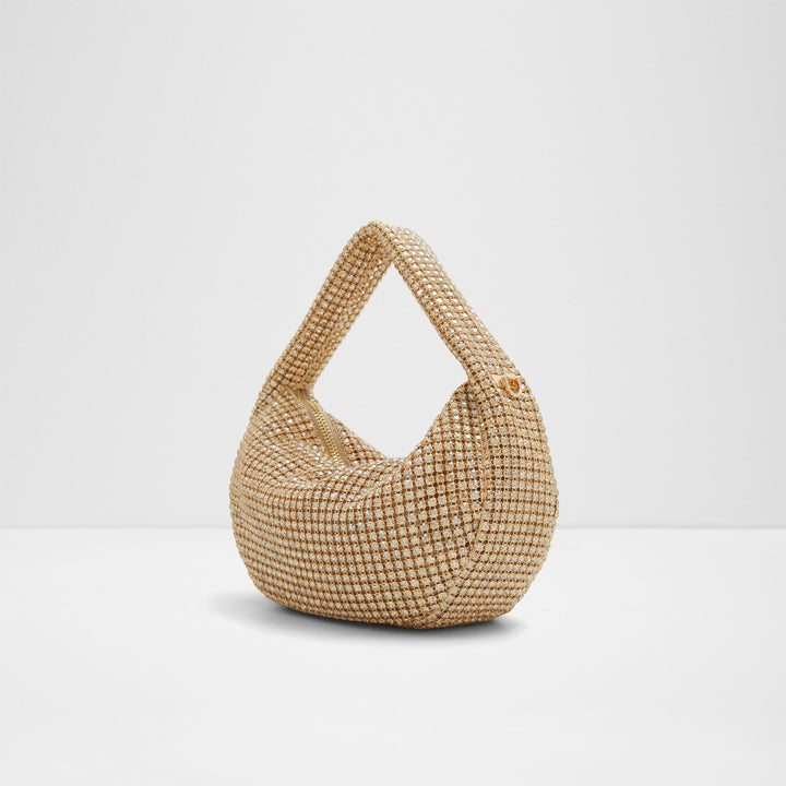 Mala de mão em dourado - LUZ