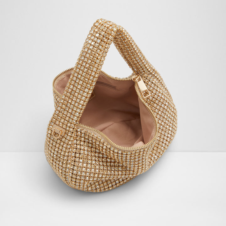 Mala de mão em dourado - LUZ