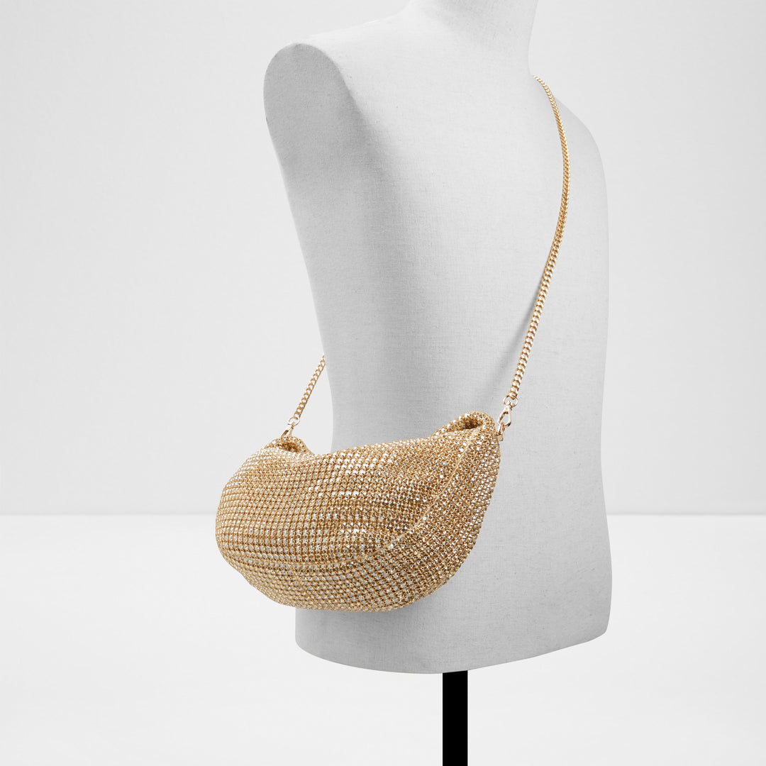 Mala de mão em dourado - LUZ