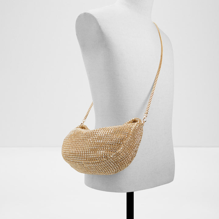 Mala de mão em dourado - LUZ