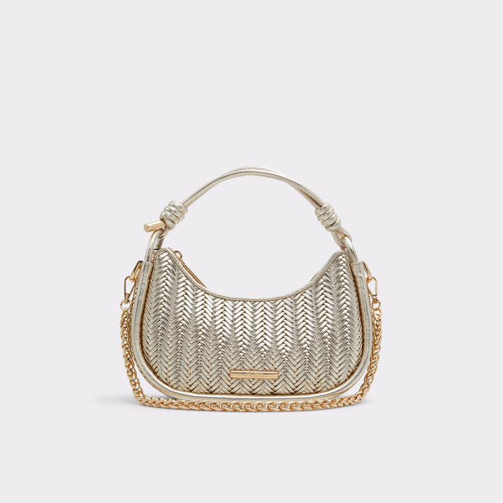 Mala de mão em dourado - MALVINA