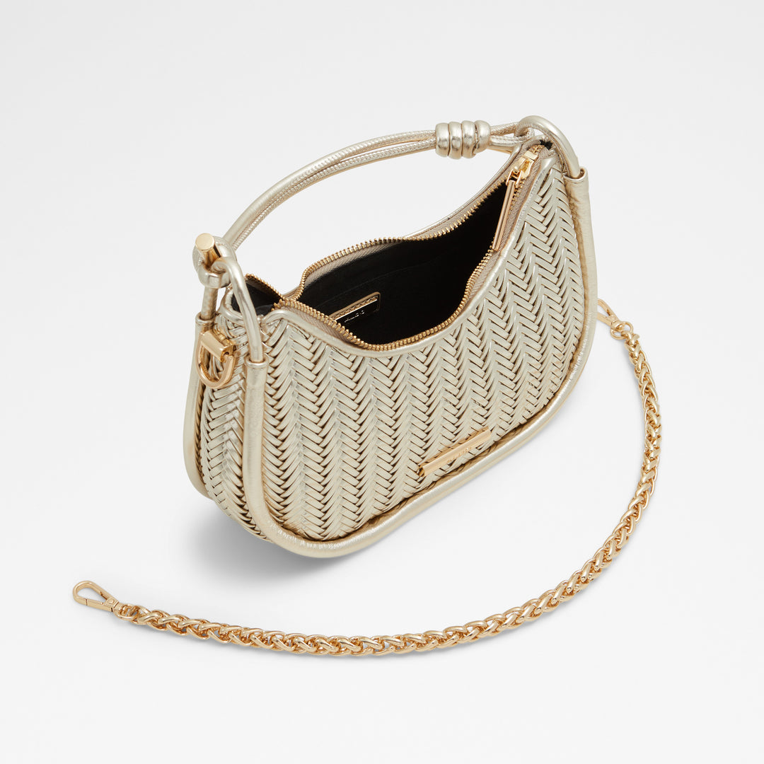 Mala de mão em dourado - MALVINA