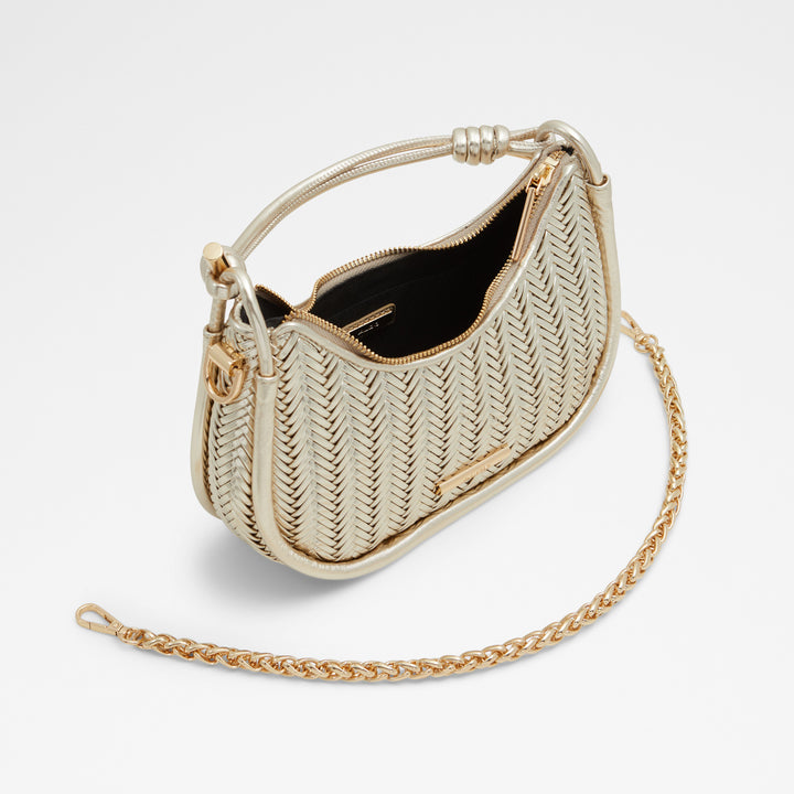 Mala de mão em dourado - MALVINA