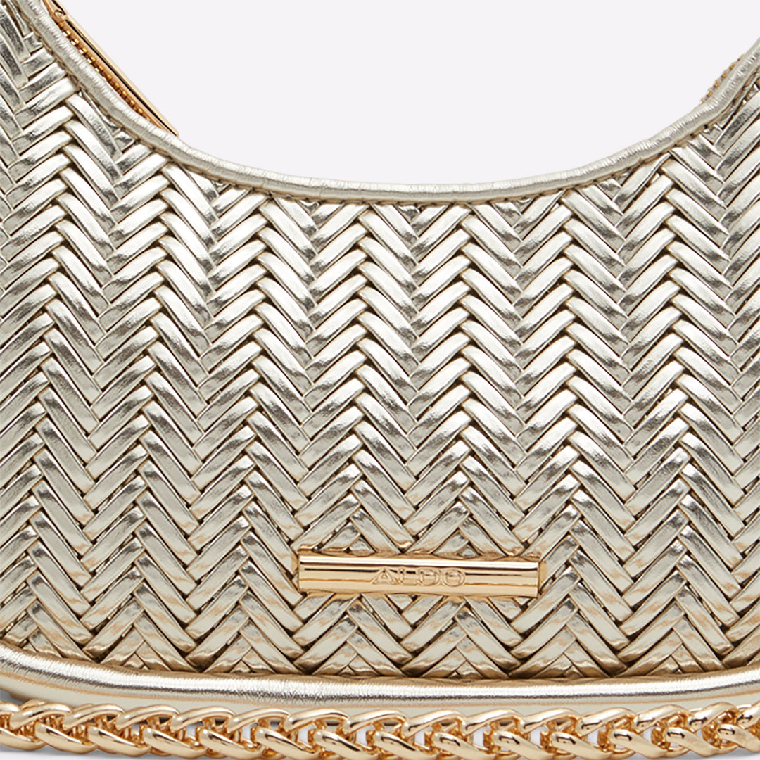 Mala de mão em dourado - MALVINA