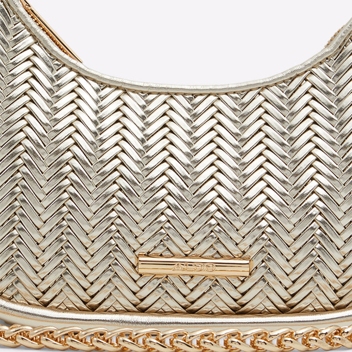 Mala de mão em dourado - MALVINA