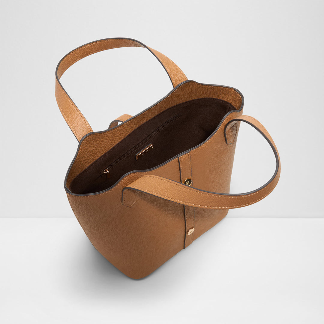 Mala de ombro em cognac - MARIBELLA