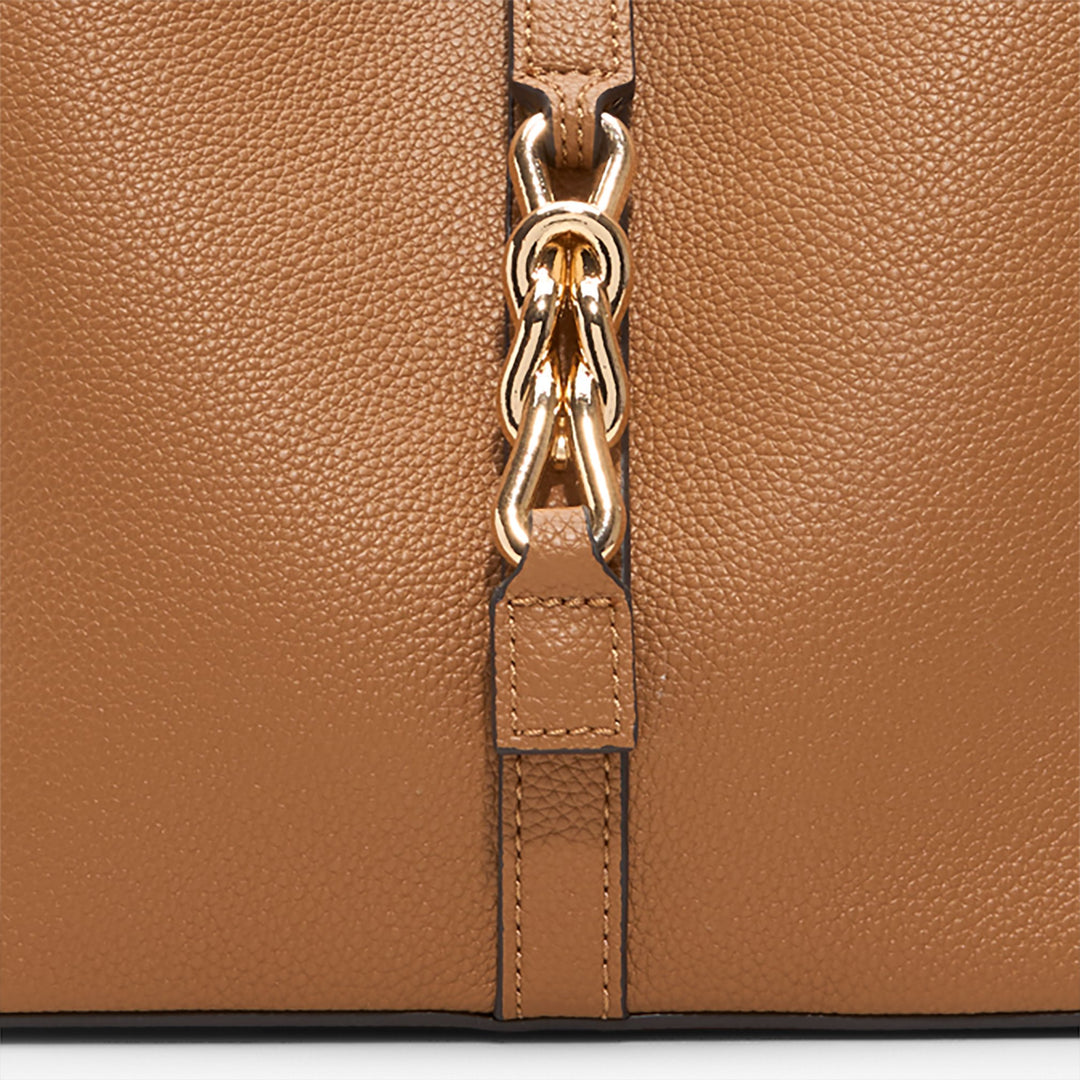 Mala de ombro em cognac - MARIBELLA