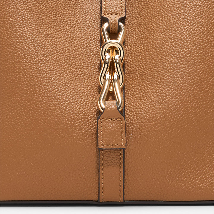 Mala de ombro em cognac - MARIBELLA