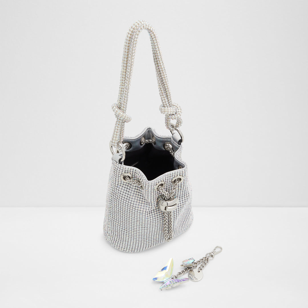 Mala de ombro em prateado - MARVELABFLY