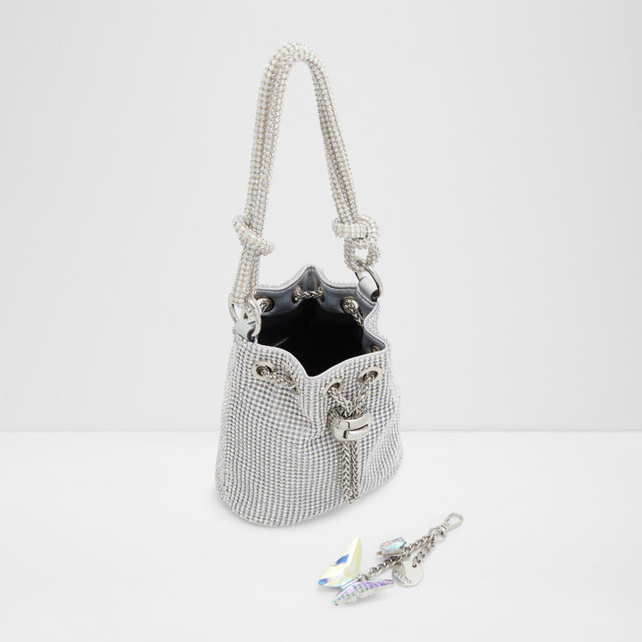 Mala de ombro em prateado - MARVELABFLY