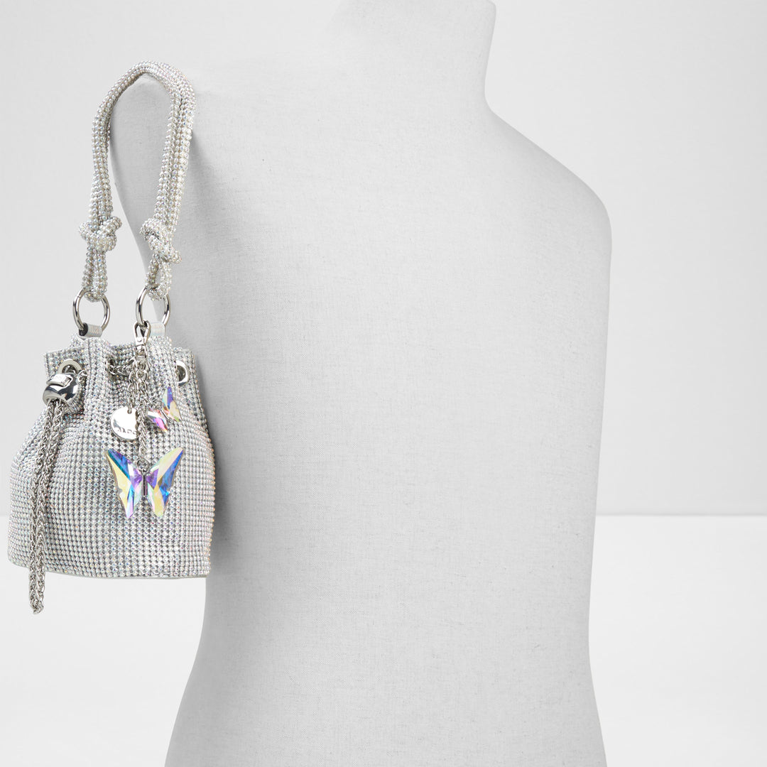 Mala de ombro em prateado - MARVELABFLY