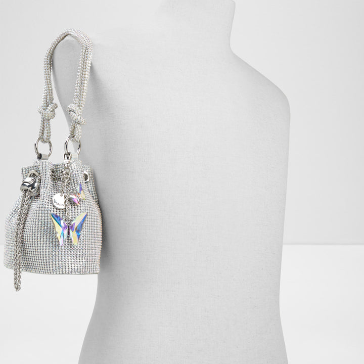 Mala de ombro em prateado - MARVELABFLY