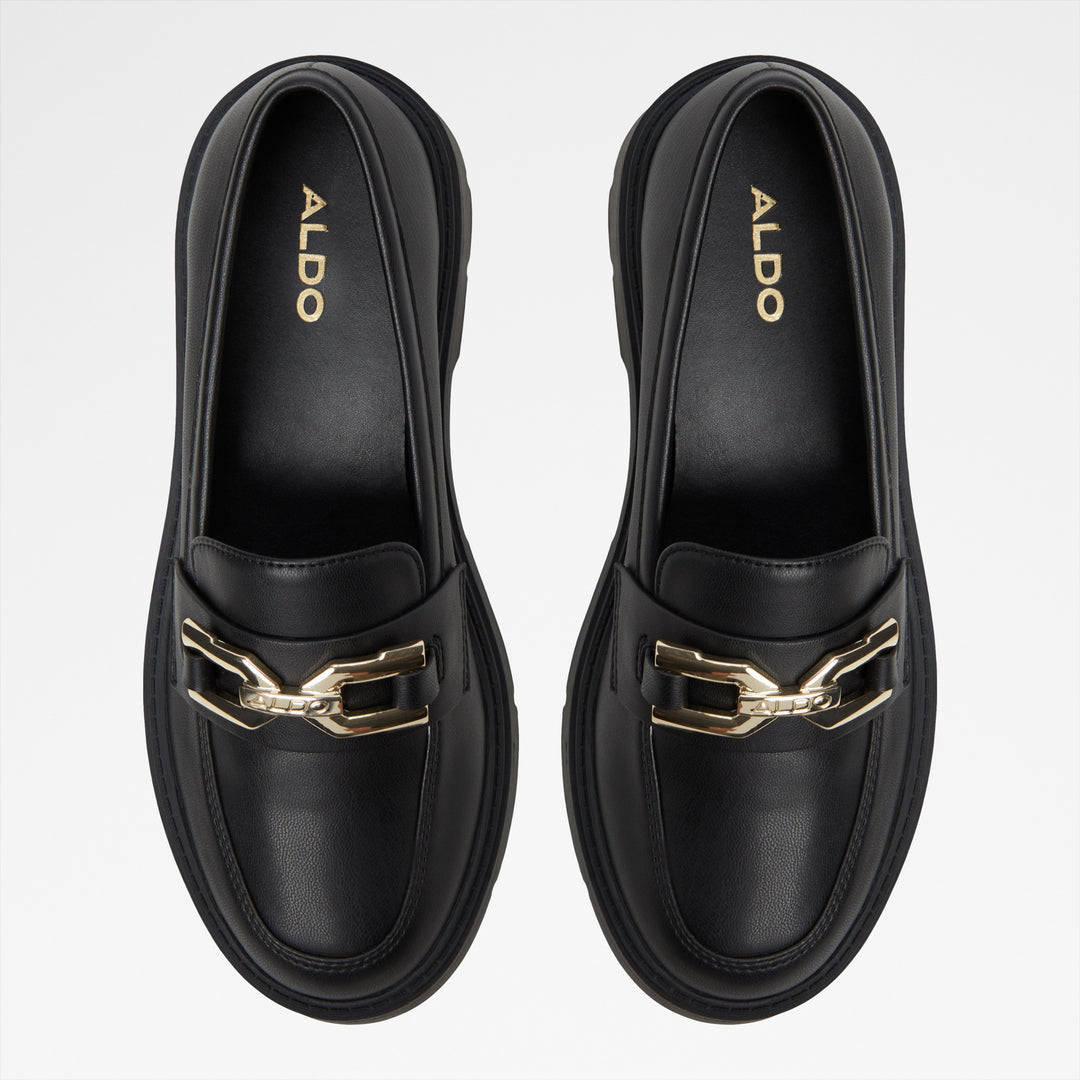 Mocassins rasos em preto - MAZEY