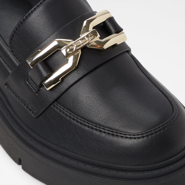 Mocassins rasos em preto - MAZEY