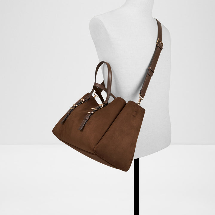 Mala de mão em castanho - MELEAH