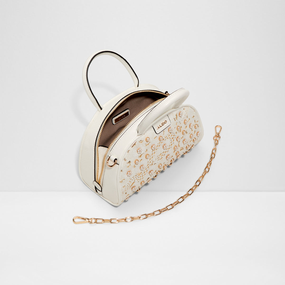 Mala de mão em branco cru - MICHELLIE