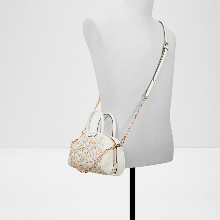 Mala de mão em branco cru - MICHELLIE