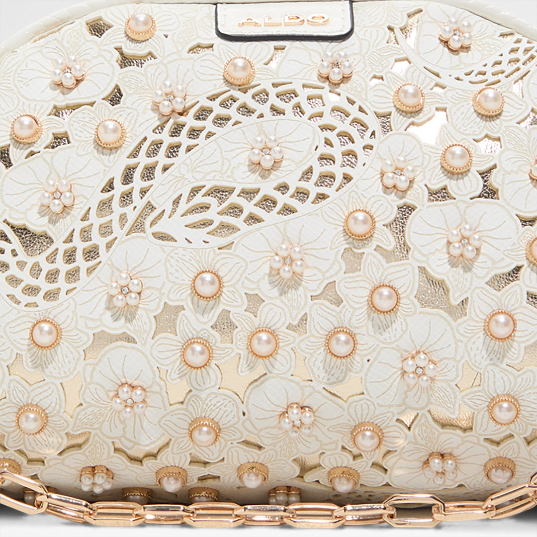 Mala de mão em branco cru - MICHELLIE