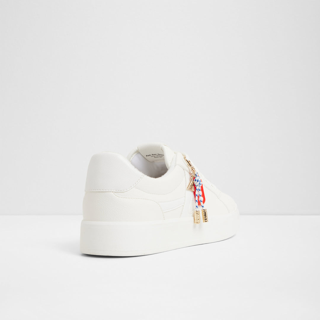 Sapatilhas rasas em branco - MTL72SNEAKER-L