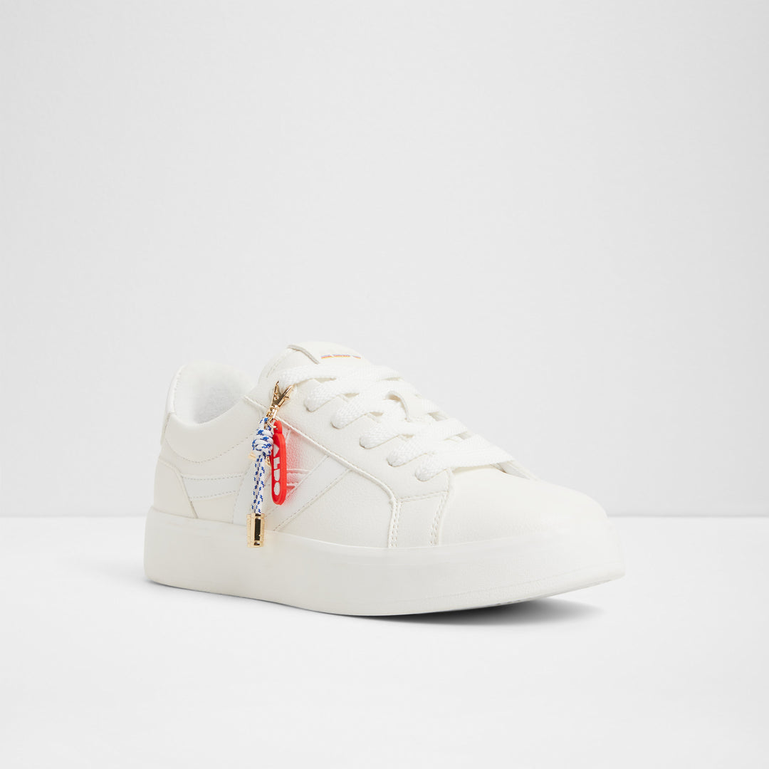 Sapatilhas rasas em branco - MTL72SNEAKER-L