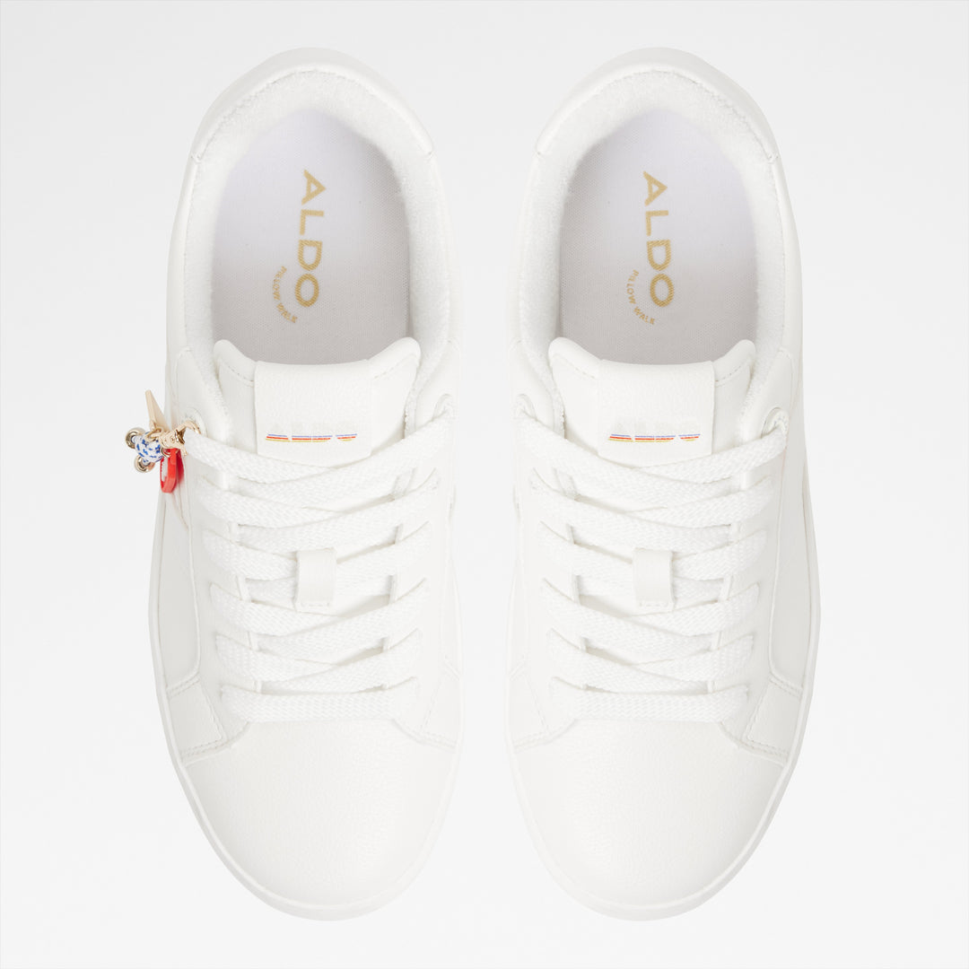 Sapatilhas rasas em branco - MTL72SNEAKER-L