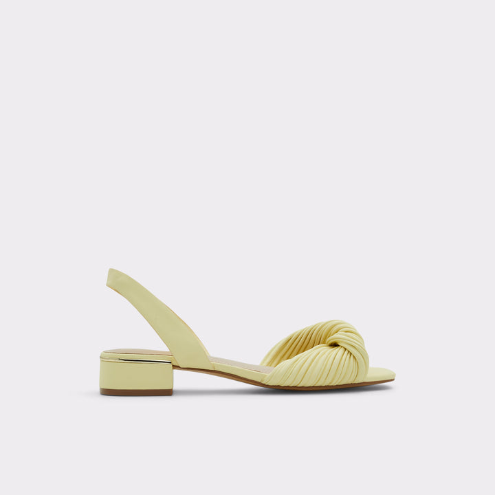 Sandálias rasas em amarelo - NABILA