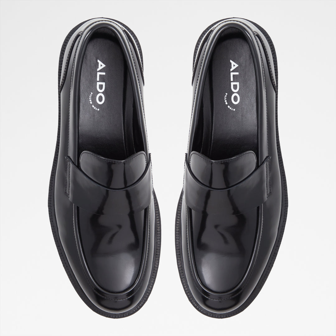 Mocassins em pele preto - NIKO