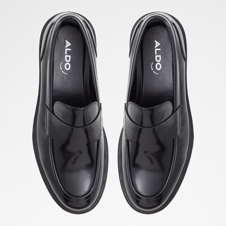 Mocassins em pele preto - NIKO