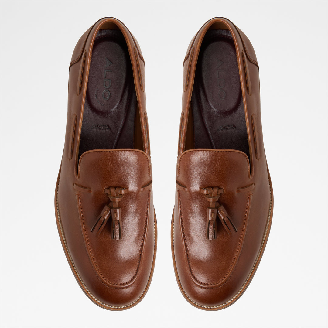 Mocassins em pele cognac - NUNEZ