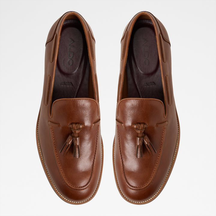 Mocassins em pele cognac - NUNEZ
