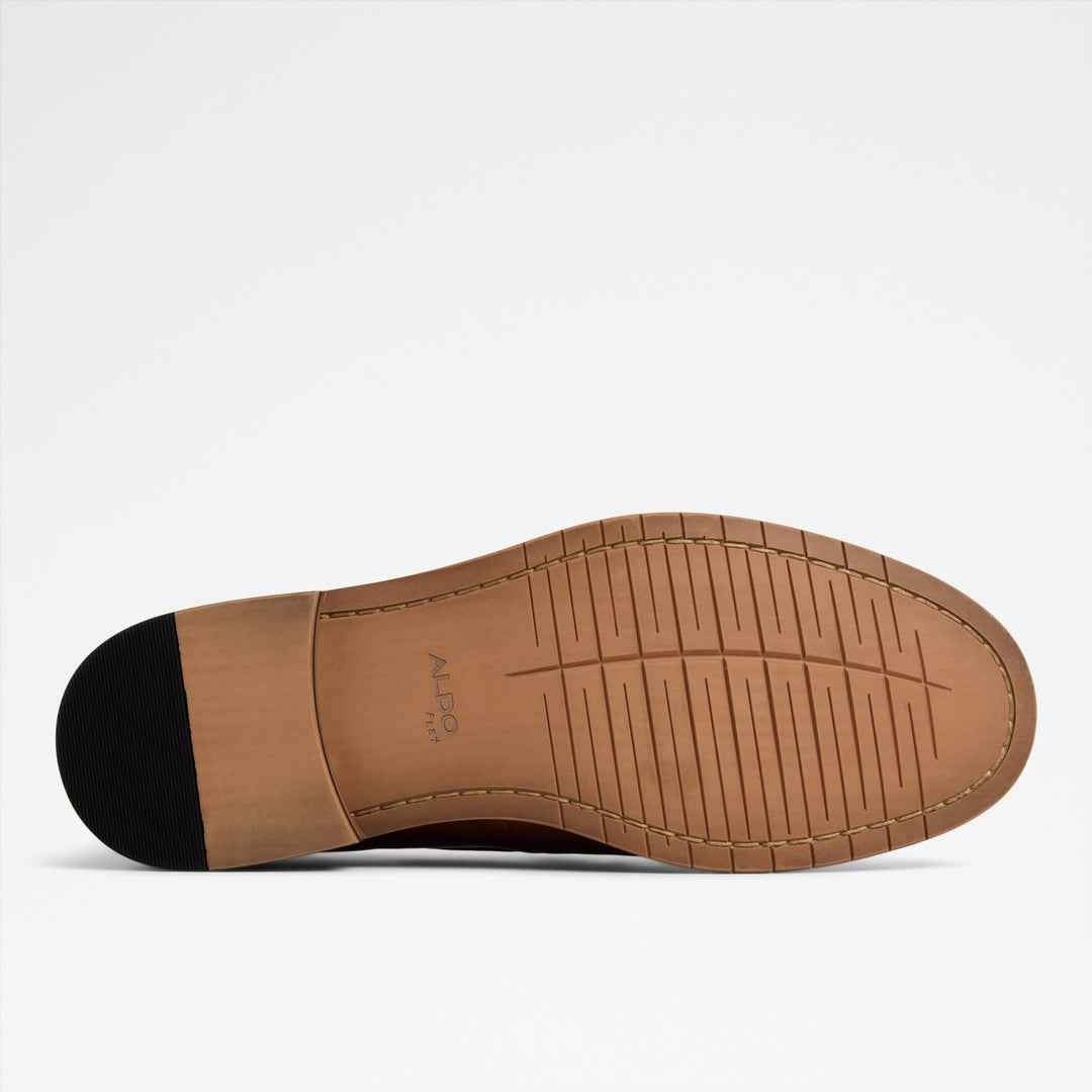 Mocassins em pele cognac - NUNEZ