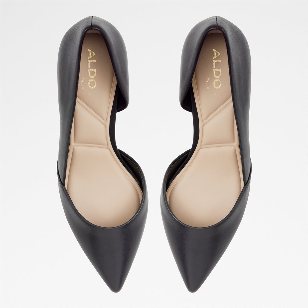 Sapatos em pele preto, salto em bloco - OCEIWIA