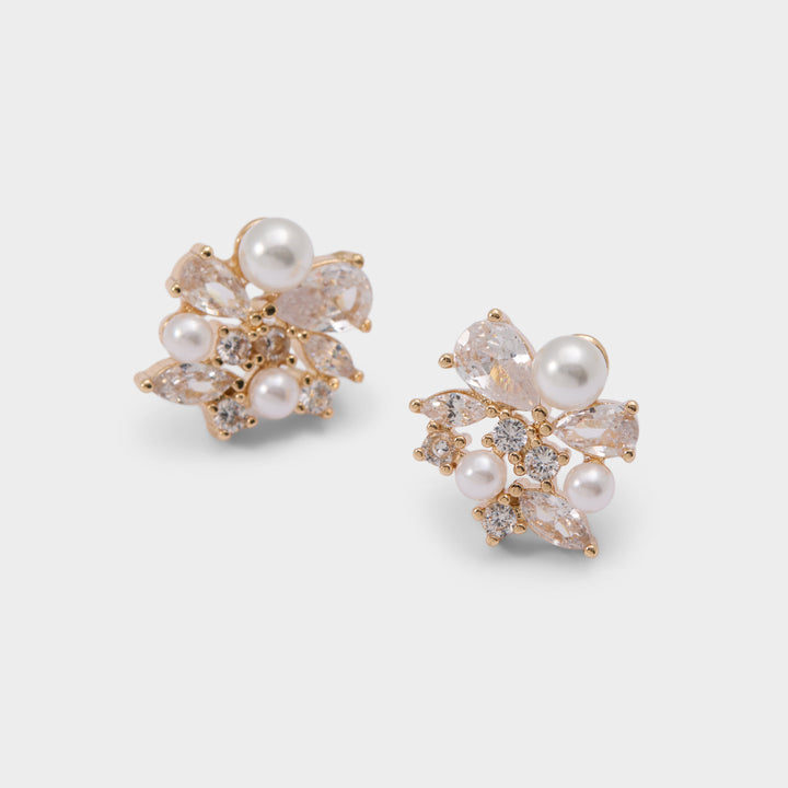 Brincos curtos em dourado - OLADELE