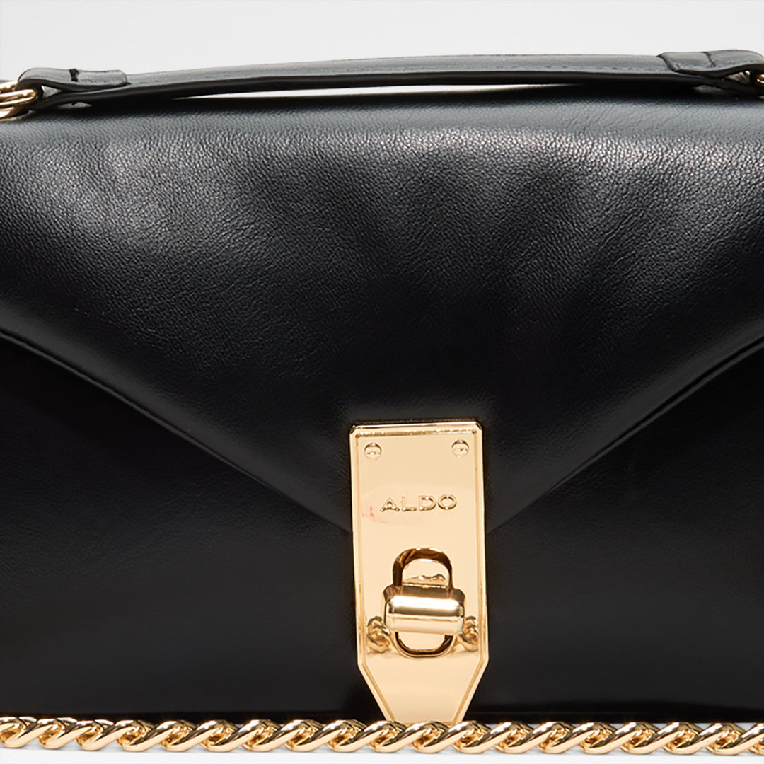 Mala de tiracolo em preto - OLYVIA