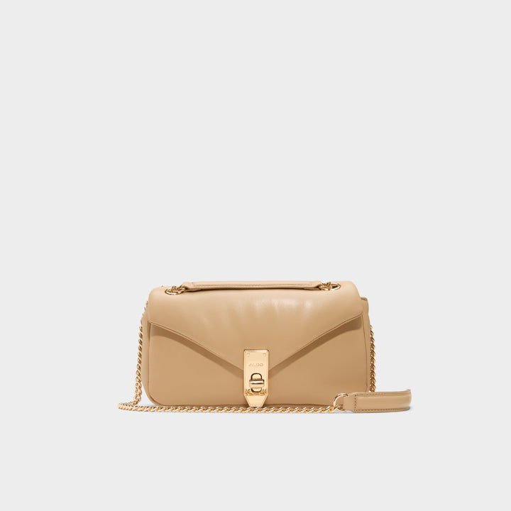 Mala de tiracolo em bege - OLYVIA