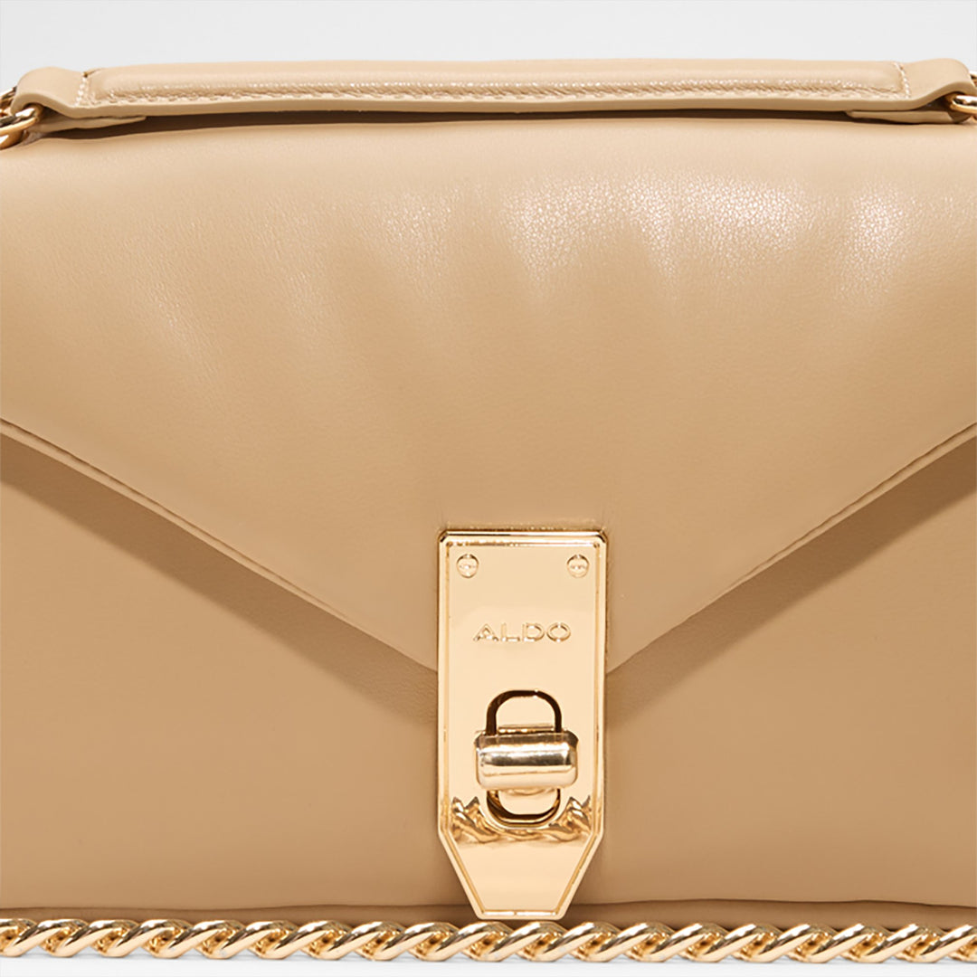 Mala de tiracolo em bege - OLYVIA