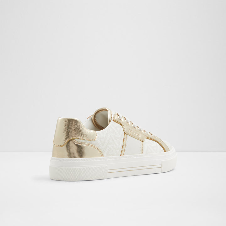 Sapatilhas rasas em branco - ONIRASEAN