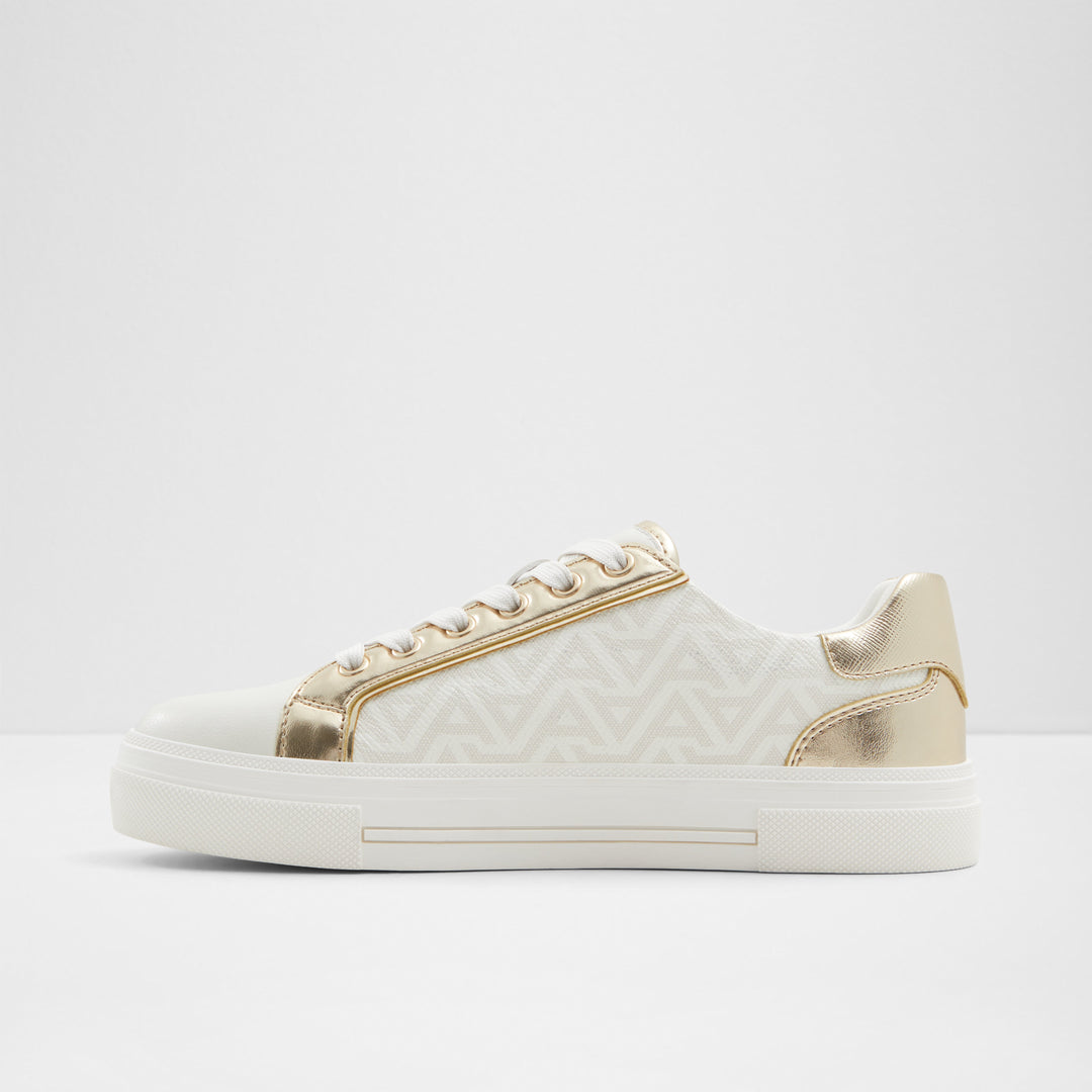 Sapatilhas rasas em branco - ONIRASEAN