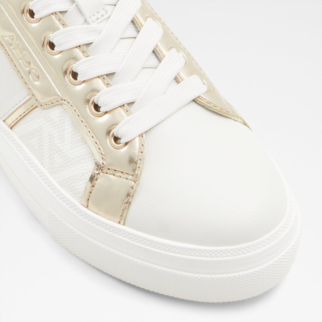 Sapatilhas rasas em branco - ONIRASEAN