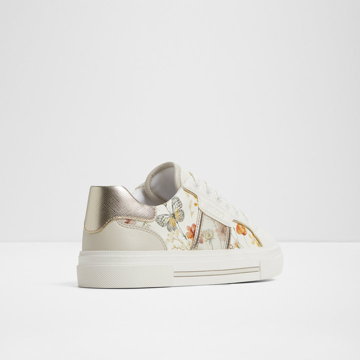 Sapatilhas rasas em branco - ONIRASEEN