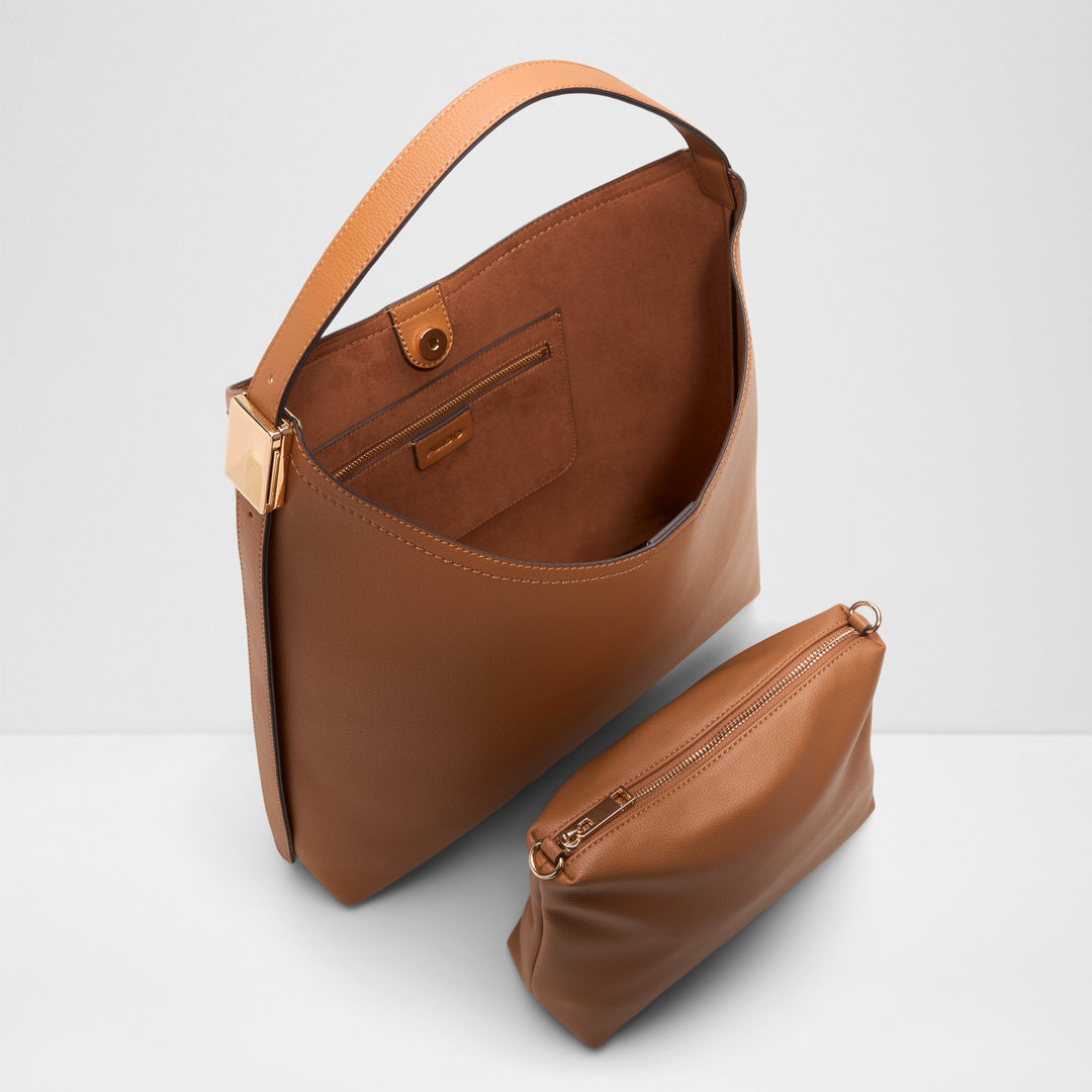 Mala de ombro em cognac - PAEJAR