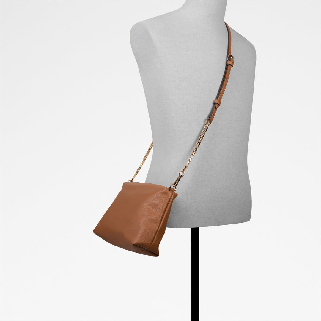 Mala de ombro em cognac - PAEJAR