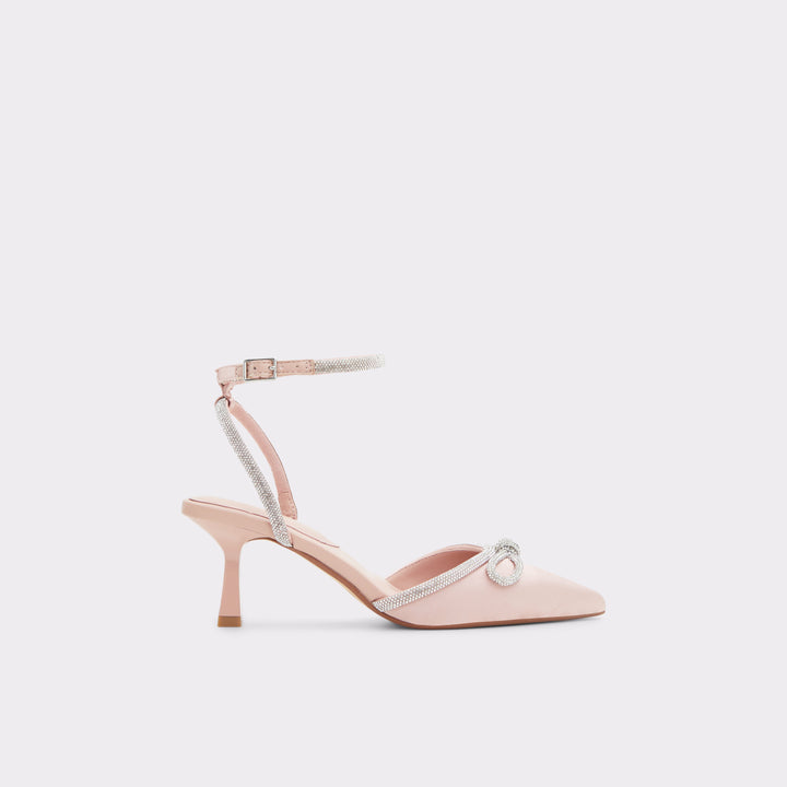 Sapatos em rosa, salto fino - PAPIONA