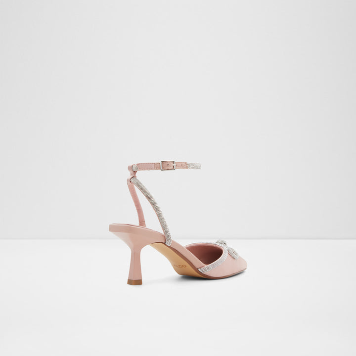 Sapatos em rosa, salto fino - PAPIONA