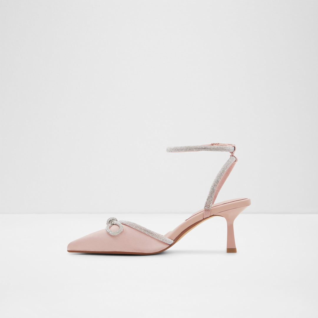 Sapatos em rosa, salto fino - PAPIONA