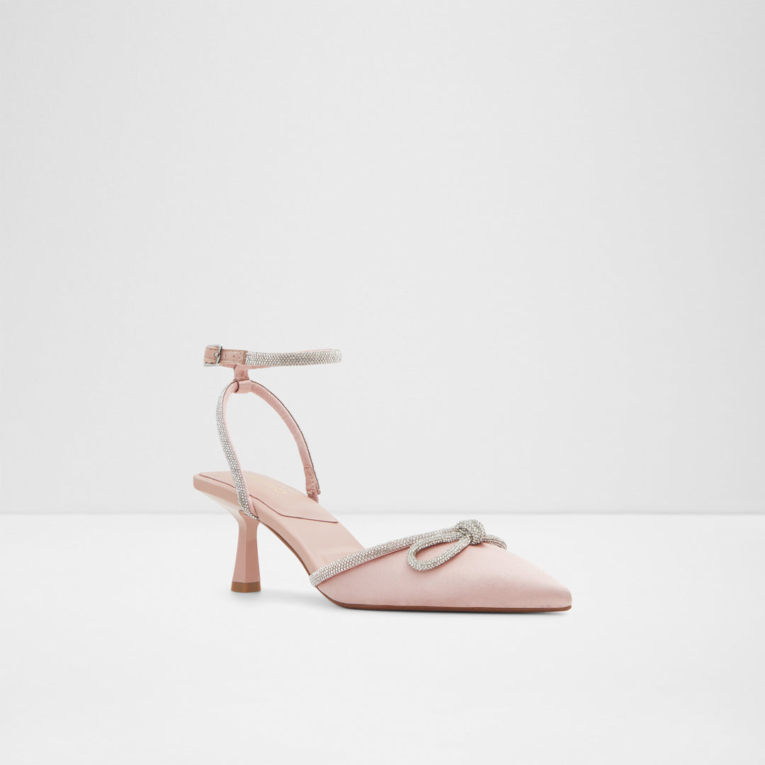 Sapatos em rosa, salto fino - PAPIONA