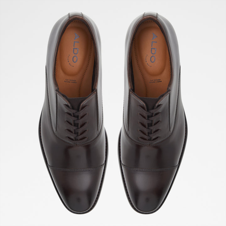 Sapatos clássicos em pele castanho - PAXLEY