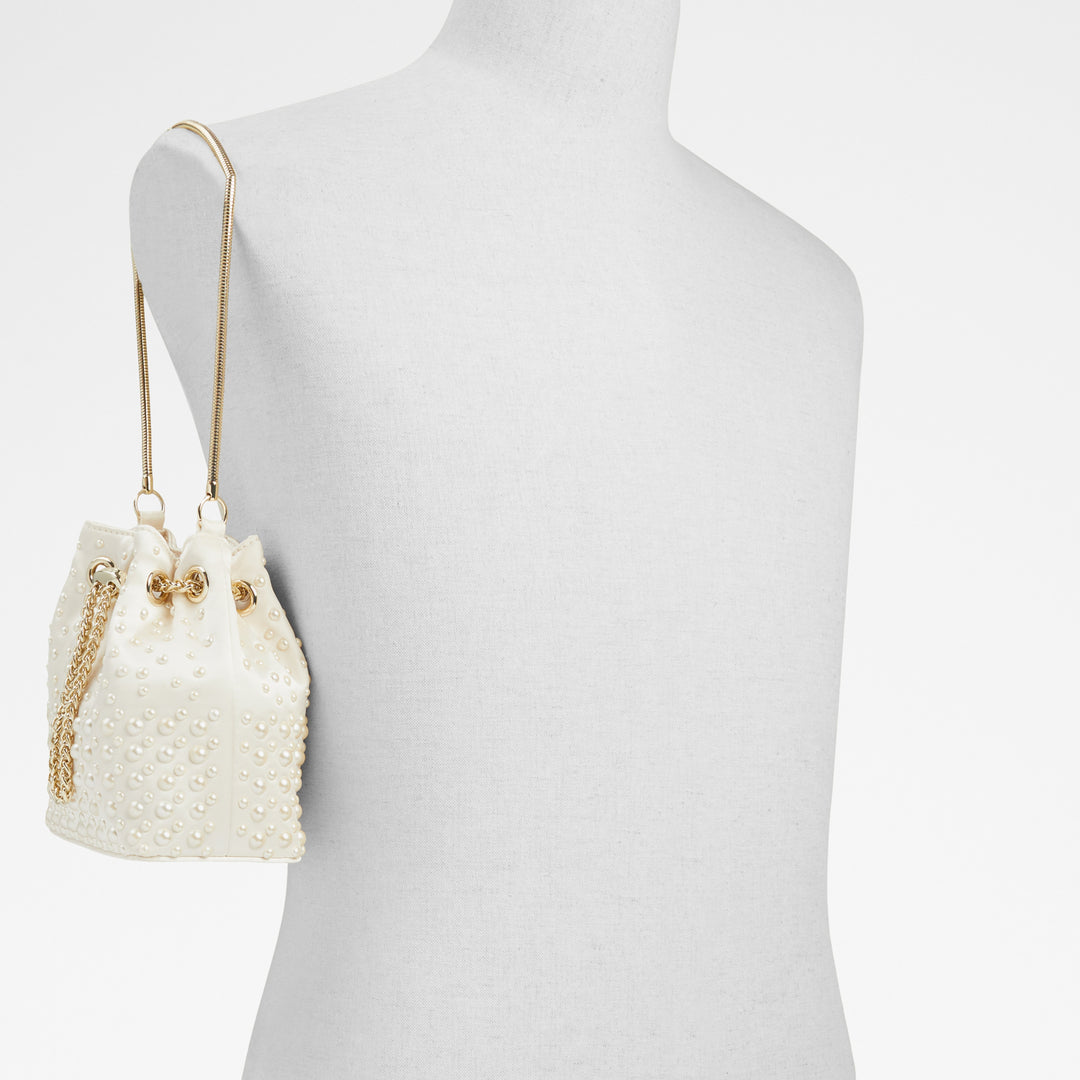 Mala de ombro em branco - PEARLILY