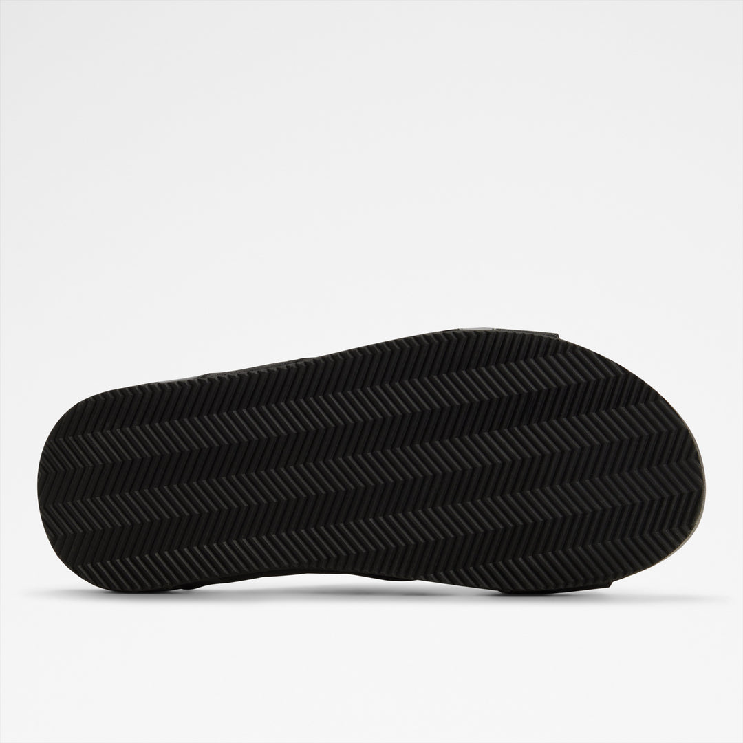 Sandálias Slide ALDO Pretas com Tiras Cruzadas