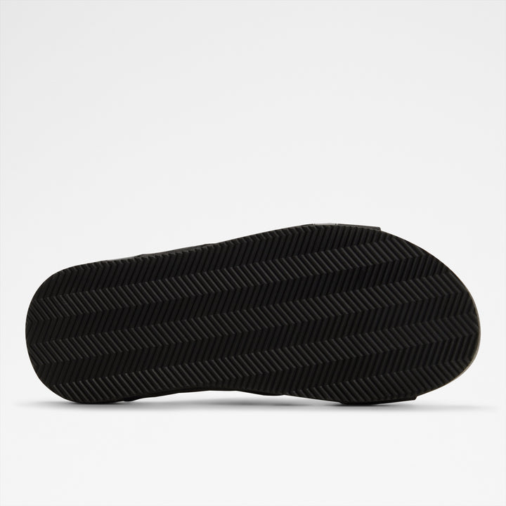 Sandálias Slide ALDO Pretas com Tiras Cruzadas